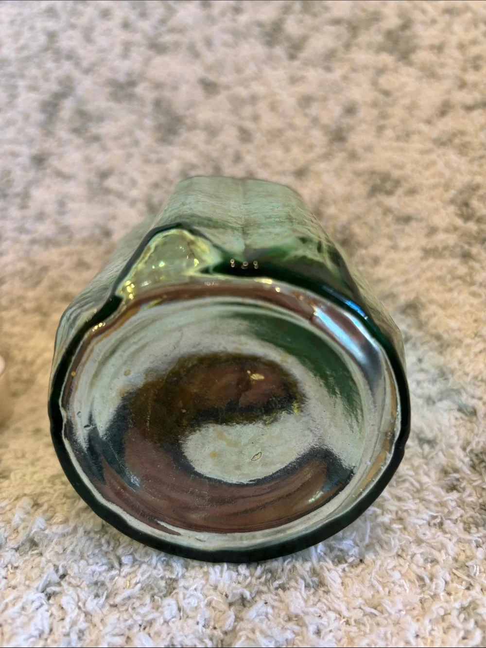 Decorative Sage Green Mercury Glass Votive Candle Holder NWT Pier One 3.75x3”